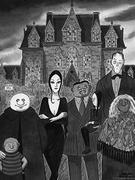 addams family cartoon images|original addams family comics.